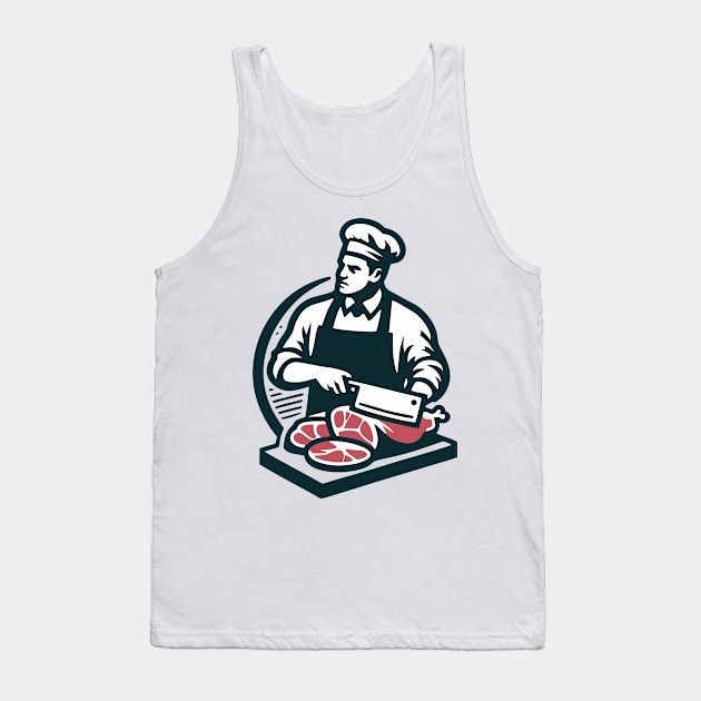 butcher Tank Top by artoriaa